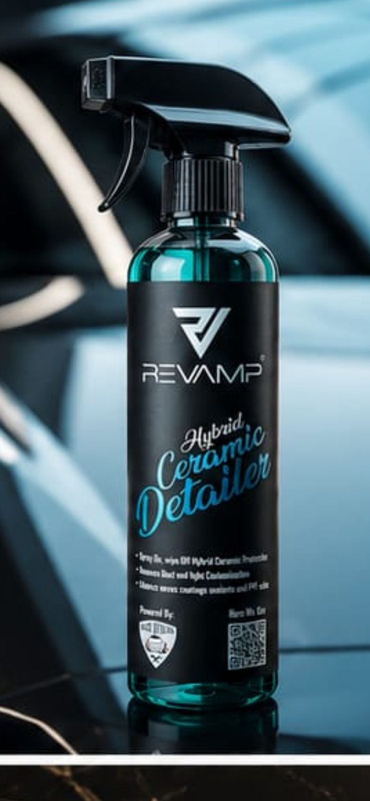 REVAMP HYBIRD CERAMIC DETAILER SPRAY ( PREMIUM SPRAY-ON CARS HIGH-GLOSS SHINE FOR CARS )