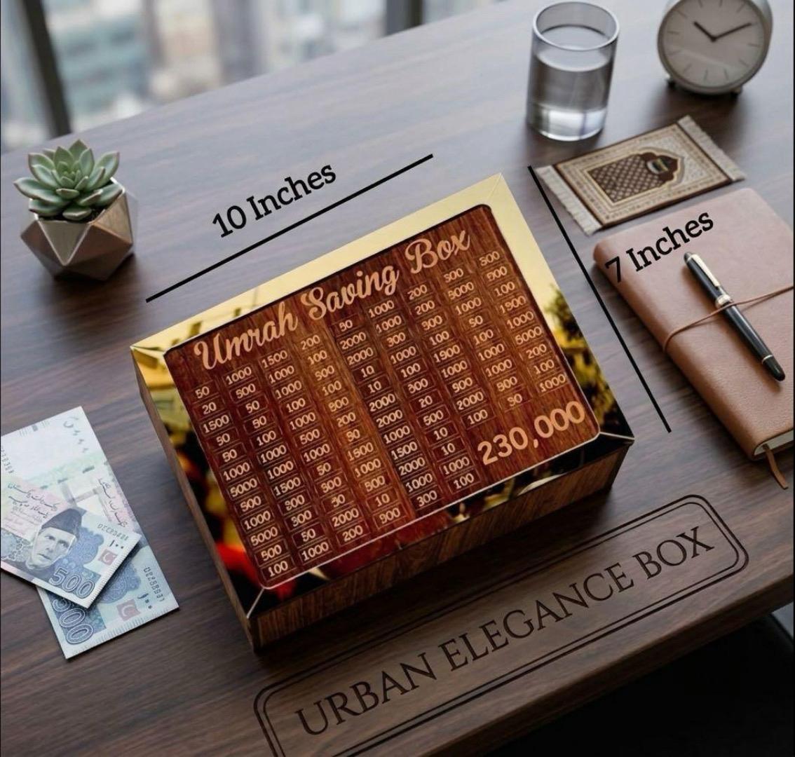 Premium Quality Umrah Saving Box