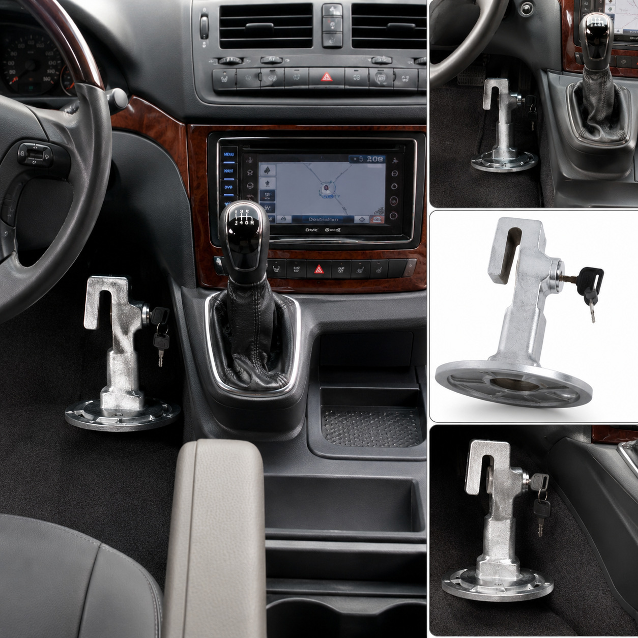Car Clutch/brake Pedal Lock Pedal Lock Anti Theft – High Qualiy