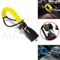 HEAVY-DUTY SEAT BELT STEERING WHEEL LOCK